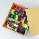 원목도형 12종 자석가베 도톰 교구 교재 세트 창의미술 놀이 5살 : BY SELLER