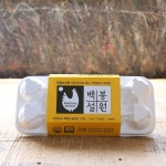 유기농 nongmo 동물복지 유정란 무항생제 백봉오골계 유정란 초란 50구 계란 : 영월농장백봉설원
