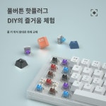 61키 식 키보드 소형 청흑 홍차축 유선 핫플러그 PC 노트북 오피스 게임 e스포츠 68 : 헤카에드