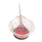 헤어 컬러링 염색 키트 살롱 브러시 볼 세트 헤어드레싱 스타일링 액세서리 2PCS 레드 : 베르one