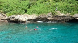 사이판 이스트 베이 점핑 스노쿨링 투어 : 트래블포레스트-트래블위드독