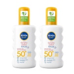 Nivea Sun 니베아 센시티브 선 스프레이 SPF 50+ 200ml 2팩 : 재재몰