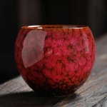 둥근 찻잔 선명한 사운드 유약 빌딩 쿵푸 주방 찻그릇 : 알로나인