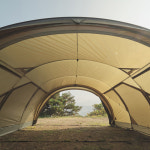 몬테라 몽뜨 터널형 텐트 대형 쉘터 카키 루프 플라이 포함 : 제루트