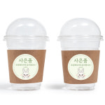 배달스티커 쇼핑몰 사은품 덤 서비스스티커 1000매 - 상호명만추가 4cm [0204] : 올바른인쇄소
