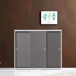 높은 슬라이딩 미닫이 서랍장 1200 미닫이수납장 : 해핑샵