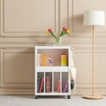 2단 바퀴형 이동식 선반 수납장 이동형선반 틈새수납 : 해핑샵