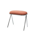 HDW11D 패브릭 스틸 보조 스툴 의자 : 히트가구