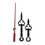 뾰족한 바늘 메커니즘 장착 DIY 석영 시계 무브먼트 가정용 벽시계 교체용 장치 : 사촌마켓