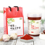 고추장 국산 매운 맛있는 국내산 명품 시골 벌꿀마늘고추장 1kg 유기농마늘 친환경고추 : 럭스펀