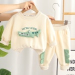 세븐일레븐악어셋트 유아상하복 아기등원룩 어린이집 세트 남매룩 단체복 키즈 : 앨리홈