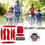 범용 헬멧 내부 패드 키트 오토바이 자전거 보호 교체 27 : 매일매일 구매대행 일일유통