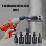 360 회전 너클 조인트 에어 임팩트 워블 소켓 어댑터 1/2 3/8 1/4 가정용 자동차 오토바이 핸드 : 친절한 오영유통