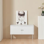 원룸 거실 방 도어 낮은 수납장 800 미니수납장 : 해핑샵