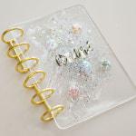 4mm 두께 다이어리 실리콘 몰드 A5 A6 A7 레진아트 현금생활 바인더 만들기 : 케이라드