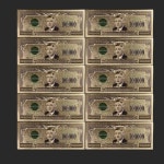 1934 미국 $100000 달러 지폐 수집용 10pcs 다채로운 : 에피유통 에피유통