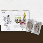 산해 도락산 황토 숙성 칡즙 110ml 50개 갱년기 당뇨 변비 건강즙 : 단양산해