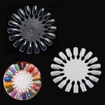 컬러 네일아트 챠트 컬러휠 분리형칼라차트 이달의아트 원형 2종 18색 : 예쁜 가성비 추천 샵