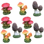 모조 버섯 장식 송진 정원 인형 미니어처 화분 마이크로 조경 : 셀렉나인