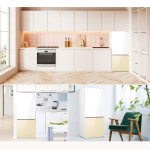 캐리어 모드비 117L 파스텔 2도어 소형 콤비냉장고 MRDC117GSM1 화이트 : 캐리어냉장고