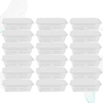 뚜껑이 있는 투명 식사 준비 용기 도시락 상자 샐러드 과일 보관함 500ml : 케이유통 케이유통