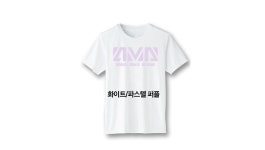 에이엠에이 기능성 반팔 베이직 화이트티셔츠 파스텔 빅로고 4종 : AMA Store
