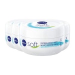 Nivea Soft 독일 니베아 소프트 리프레싱 모이스춰라이징 크림 200ml x 4팩 : 재재몰