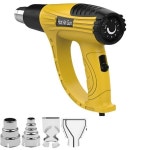 2000W 산업용 히트건 헤어 드라이어 건설 열풍기 납땜용 에어 송풍기 수축 포장 도구 : 에프제이핑크