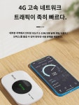 와이엠이밍 휴대용 와이파이 무선 와이파이 모바일 wilf 핫스팟 인터넷 카드프리 노트북 차량용 초고속인터넷 넷보삼망 범용 무제한 데이터... 