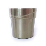 화영식당컵 티타늄식당컵 이중 물결컵 티타늄컵 콜드컵 보냉컵 보온컵 E13WBAA488M : 연수마트