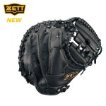 야구와만남 제트 소프트스티어 BRCB35412 (1900) 야구 포수 미트 (블랙) : 야구와만남