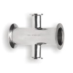 진공 클램프 감속기 4 방향 파이프 피팅 크로스 위생 SUS304 KF KF25x16 : 가은컴퍼니4