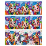 동물 암소 추상 그래피티 5d 다이아몬드 페인팅 : 모두상사조아