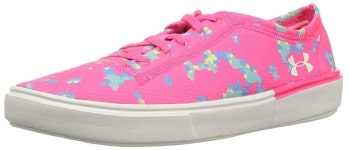 언더아머 러닝화 운동화 키즈 청소년 등급 학교 KickIt2 FR 스니커즈 펜타 핑크 60 : 오이다