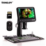 32GB TOMLOV 7인치 TRM101 현미경 12MP 1600X IPS R428 : 드림재64