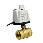 정상 폐쇄/개방 전동 볼 밸브, 스위치 포함, 2 선 1-1/4 인치, 220V, : 가은컴퍼니4