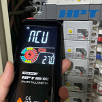 HPT 테스터기 HDM-1002 오토 멀티 미터 비접촉 겸용 접지 콘센트 : 한진종합상사도매