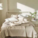 모달스프레드 줄누빔패드 베드 침대 스프레드시트 120x205 : 울애기놀이터