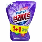 무궁화 파워 브라이트 액체 세제 라벤더 1.6L x 2개입 세제 드럼세탁 표백제 : 탑세일러