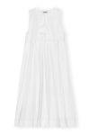 COTTON POPLIN MIDI DRESS (2color) : Purity shop