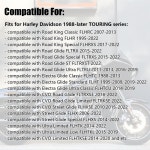 힐 토 시프트 페그 전면 및 후면 레버 19862017 할리데이비슨 교체 부품 호환 FL : 다바크-