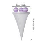 먼지 방지 제모 필터 메쉬 세탁 플로팅 세탁기 가방 : 친절한 오영유통