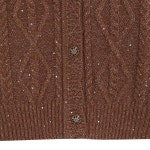 [정품] 베스띠벨리 23F/W 스팽글 케이블 니트 가디건 BHC2962PID : 유로익스프레스몰