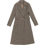 3XL 더블 브레스트 코트 체크무늬 슈트 원피스 슬림 : 체크아웃