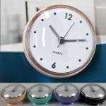 거울 방수시계 벽시계 목욕탕 사우나 화장실 4색상 주방 흡착식 용 다도 욕실 무소음 : 트로픽아쿠아