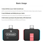 닌텐도스위치 닌텐도 스위치 NS 콘솔용 자동 클립 지그 도구 V5 RCM 로더 USB 케이블 내장 주입 프로그램 플라스틱 1 개 : 복2몰