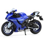 12 Yamaha YZF R1 YZFR1 합금 다이 캐스트 오토바이 모델 차량 컬렉션 조명 자동차 : 에렌유통