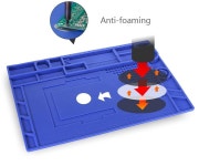 YIHUA 내열 납땜 매트 자기 단열 작업 패드 : 애신유통