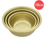 양은 양푼이 황양푼 18cm 주방볼 비빔밥양푼이 양은식 : GoodNews Home