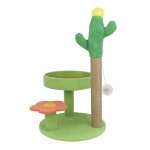 고양이 3단 선인장 기둥 스크래쳐 그린 1P 장난감 : 입질스토어